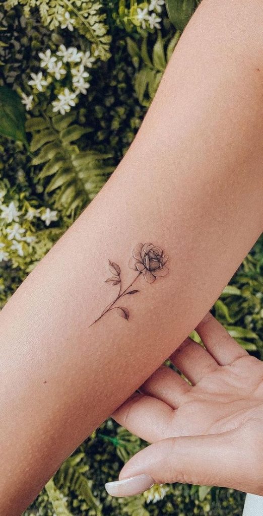 Mini Rose Tattoos