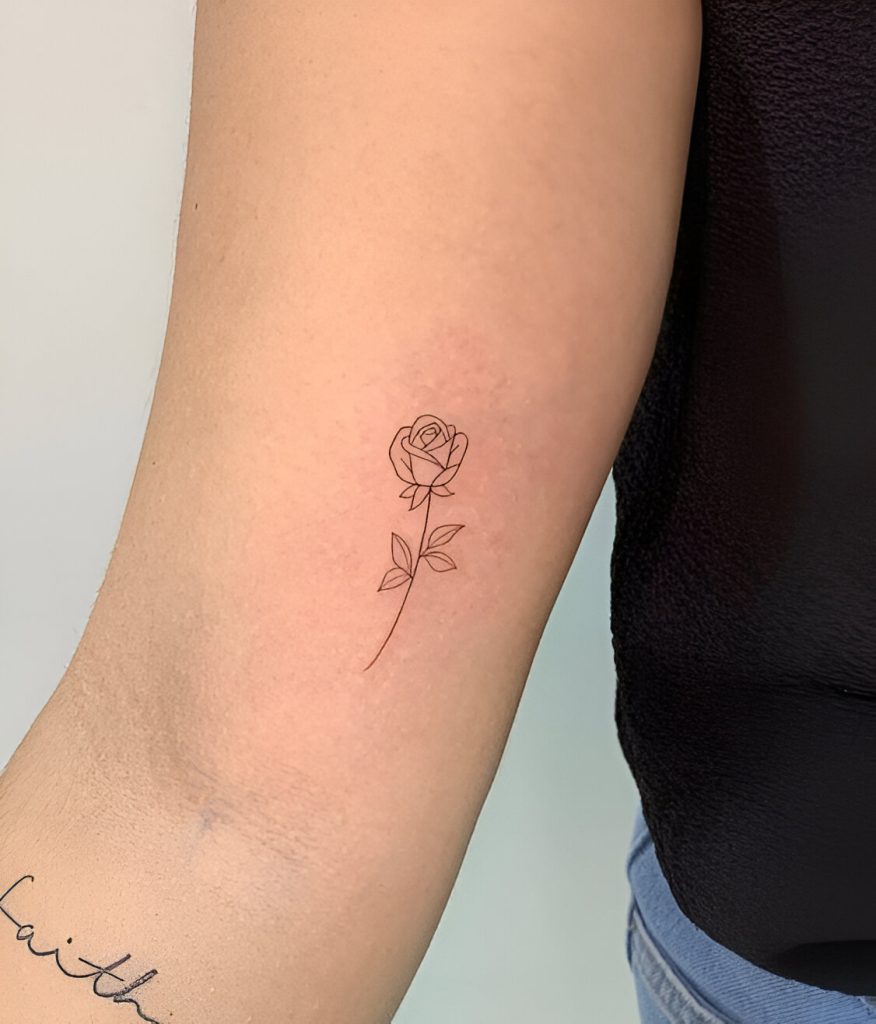 Mini Rose Tattoos