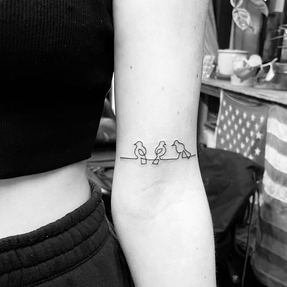 Minimalist Bird Tattoo Ideas