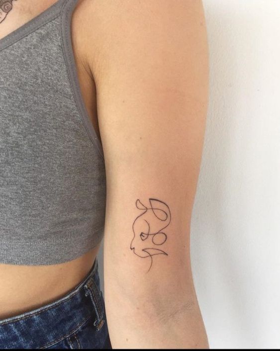 Minimalist Cat Outline Inks