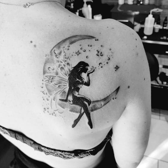  Moon And Stars Fairy Body Arts