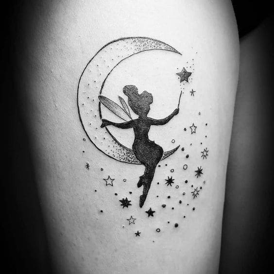  Moon And Stars Fairy Body Arts