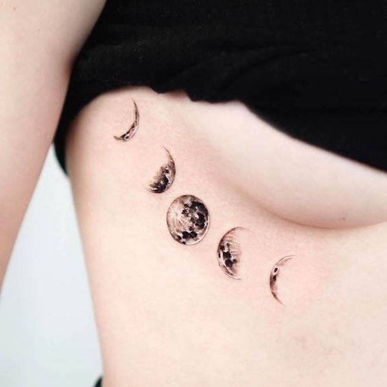 Moon Phase Rib Inks