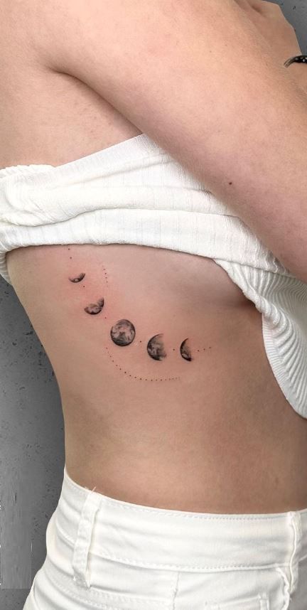 Moon Phase Rib Inks