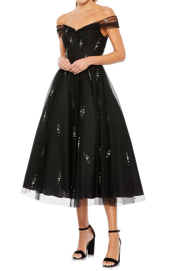 Off-Shoulder Summer Wedding Guest Dresses