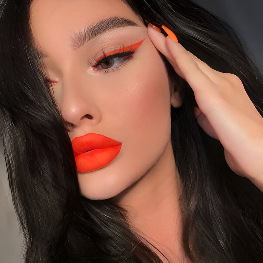 Orange Red Looks