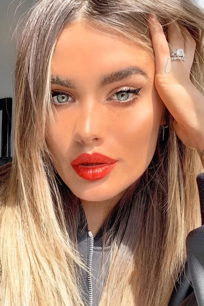 Orange Red Looks