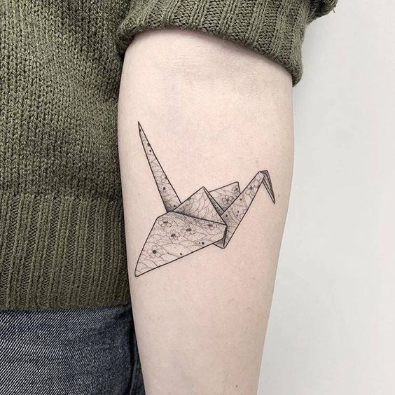 Origami Crane Tattoos
