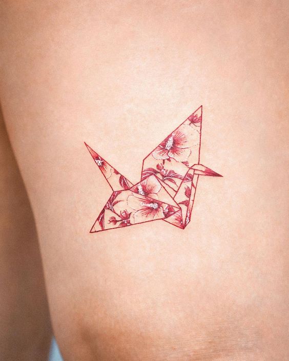 Origami Crane Tattoos