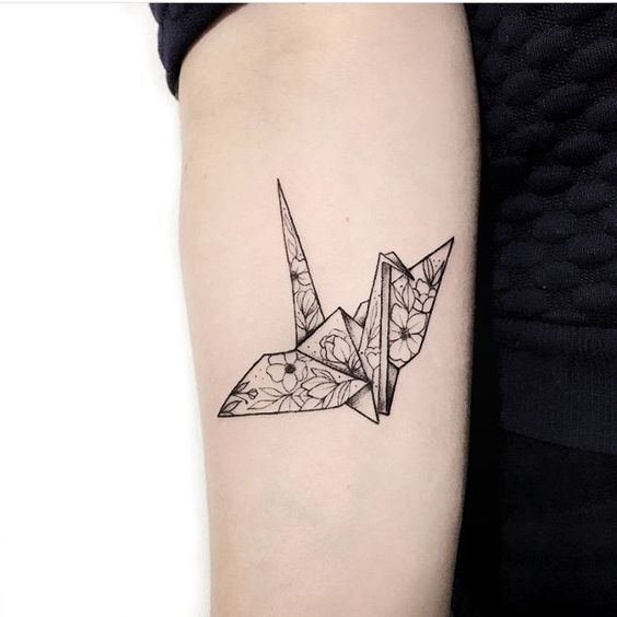 Origami Crane Tattoos