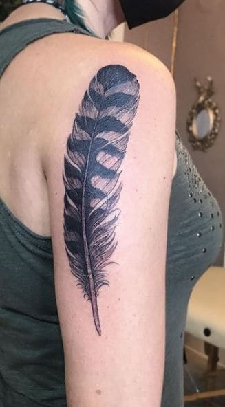 Owl Feather Tats