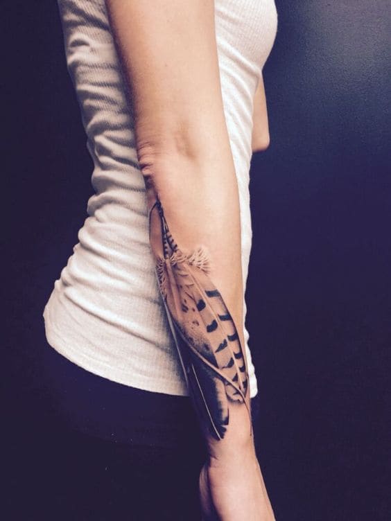 Owl Feather Tats