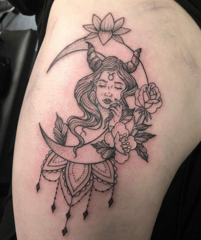  Ox Goddess Tattoo
