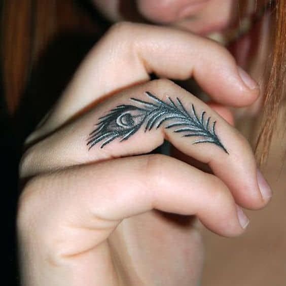 Peacock Feather Tattoo Ideas