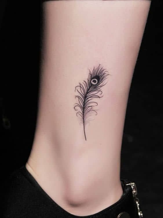 Peacock Feather Tattoo Ideas