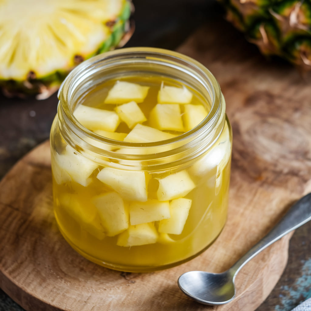 Pineapple and Olive Oil Overnight Moisturizer