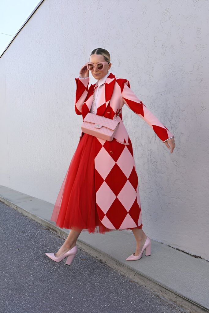 Pink And Red Outfits