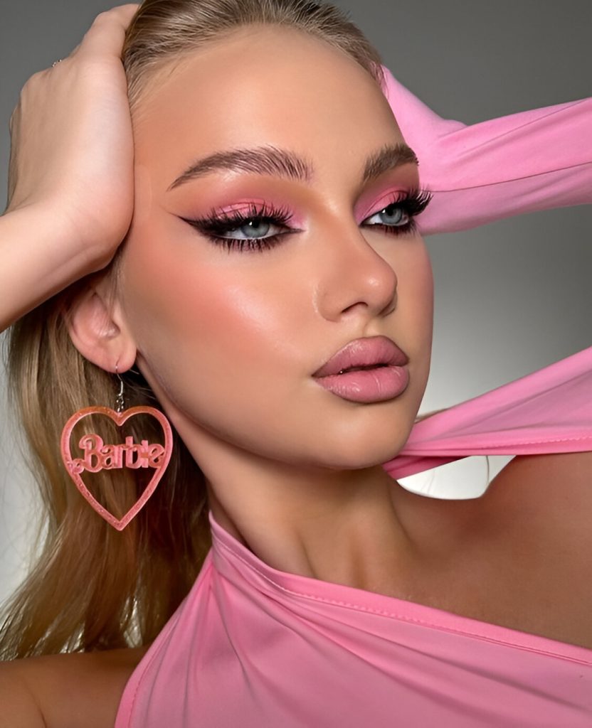 Pink Cateye Looks