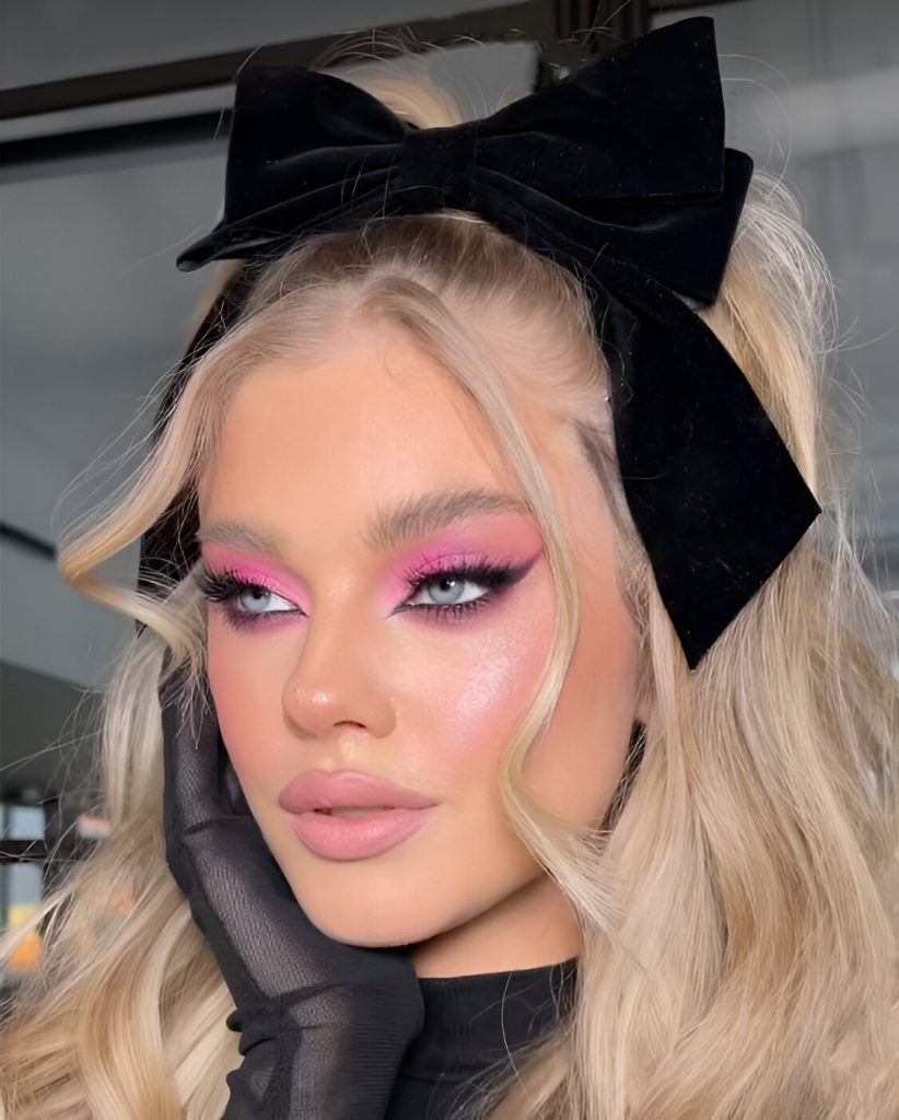 Pink Cateye Looks