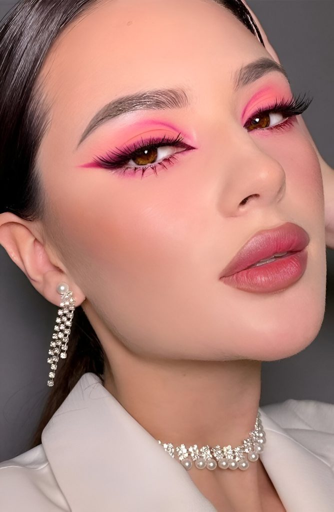 Pink Cateye Looks