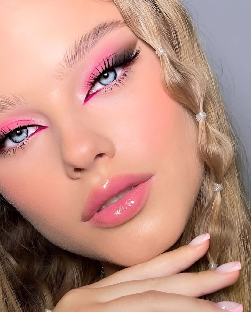 Pink Cateye Looks