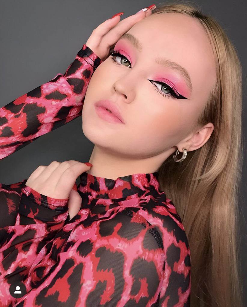 Pink Cateye Looks