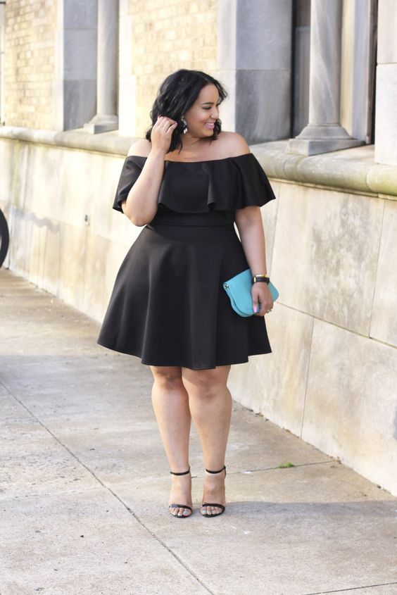 Plus Size Little Black Dress