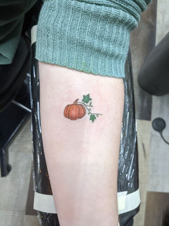 Pumpkin Fall Tattoos