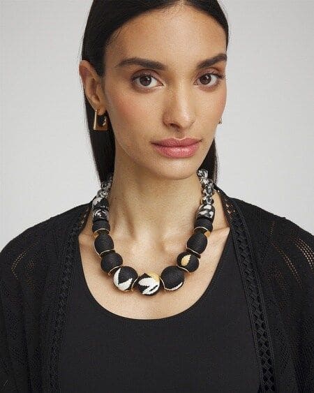 Raffia Necklaces