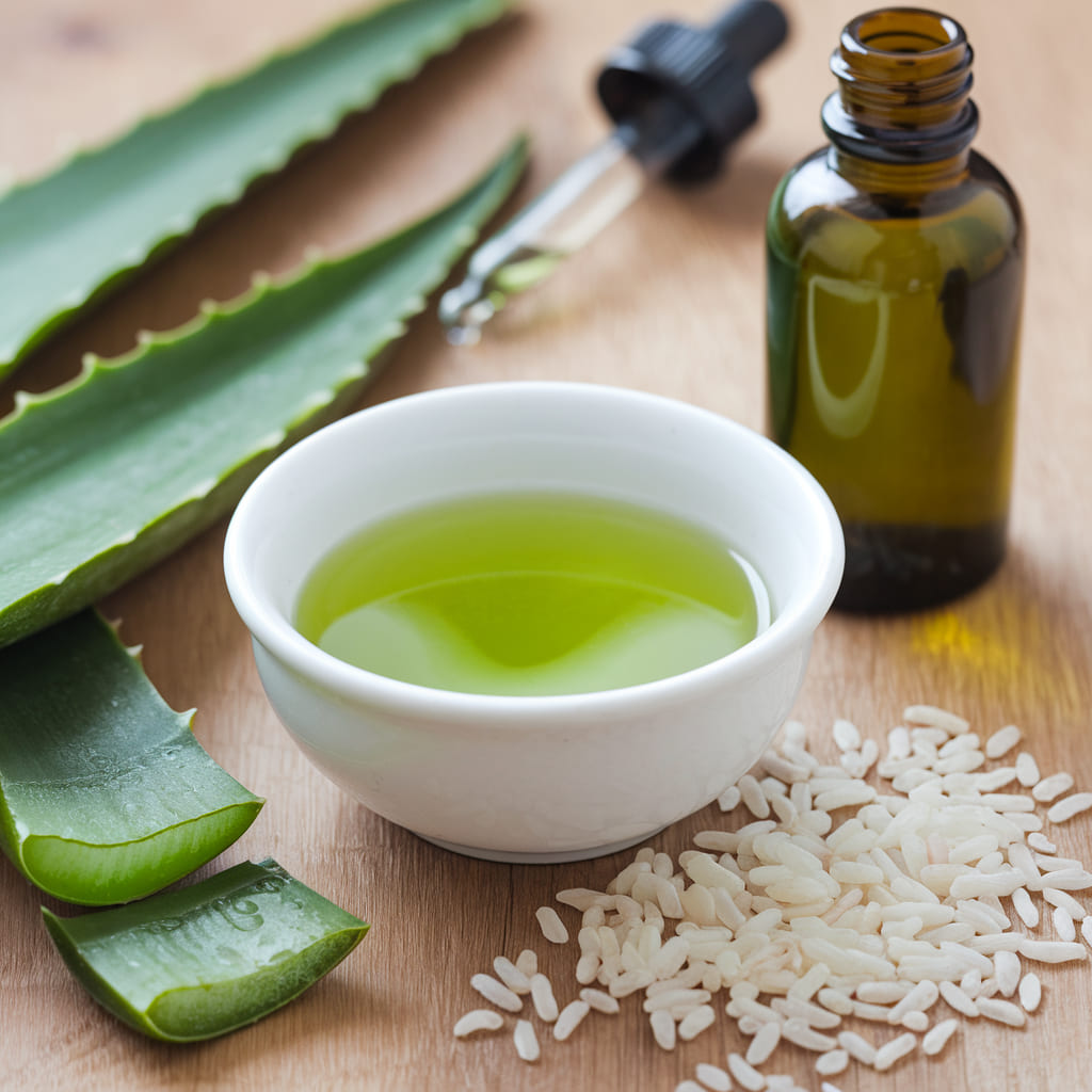 Rice Water and Aloe Vera Toner