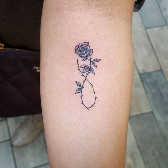 Rose Thorn Tattoo