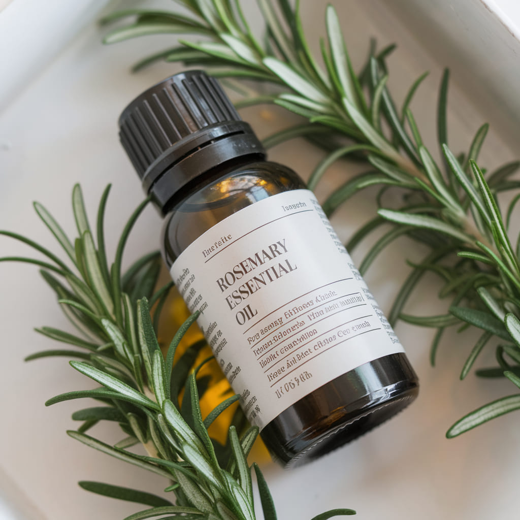 Rosemary Essential Oil Nail Treatment