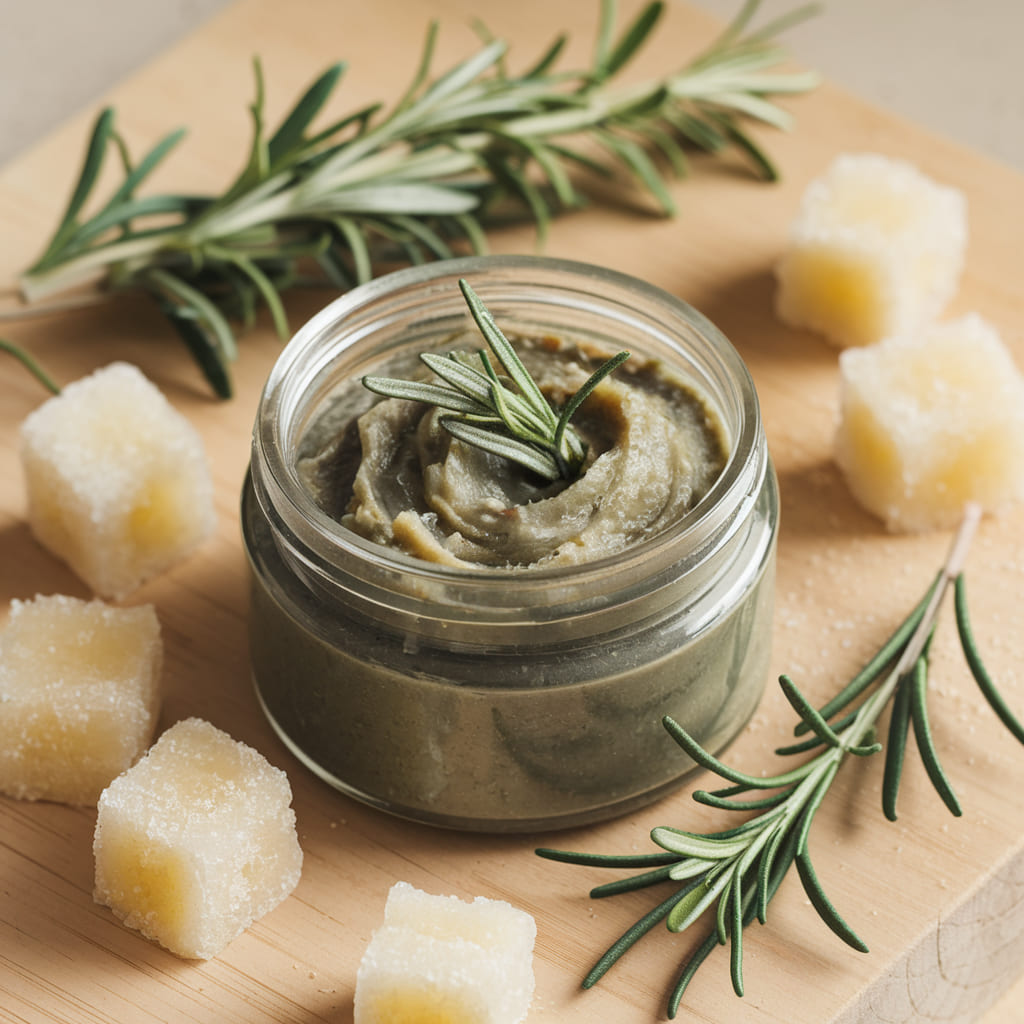 Rosemary and Sugar Scrub