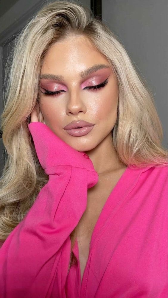 Rosy Pink Layout