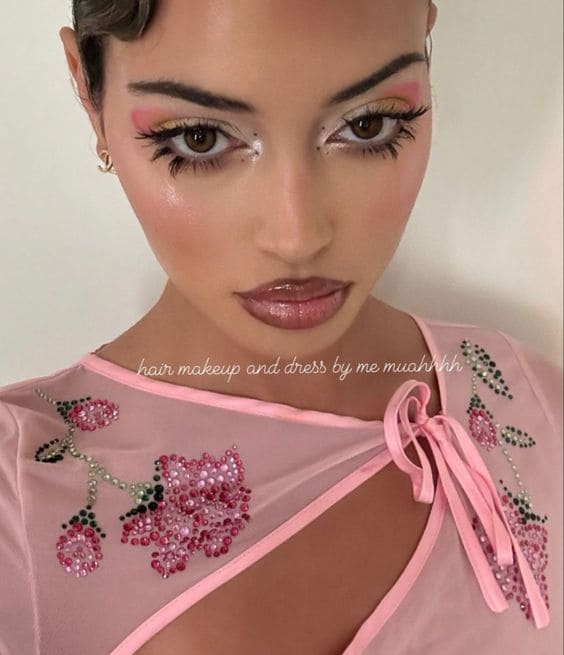 Rosy Pink Layout