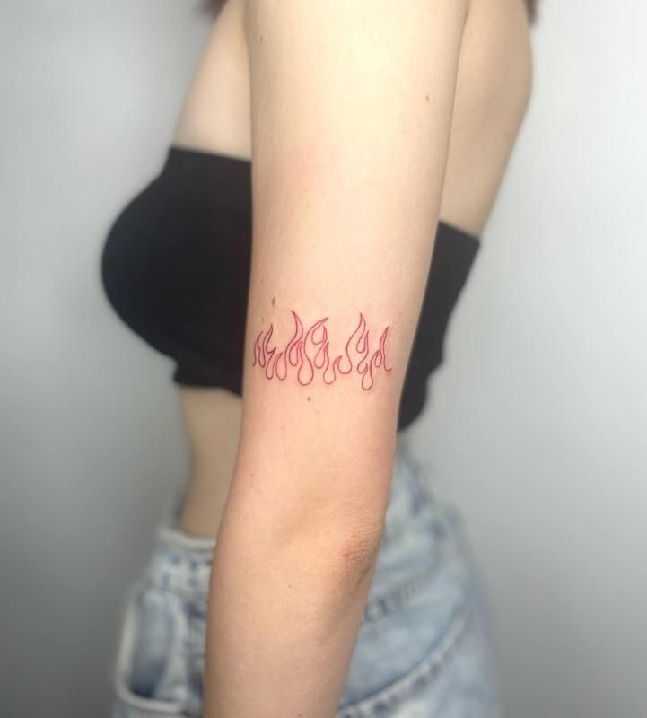 Sagittarius Fire Tattoos
