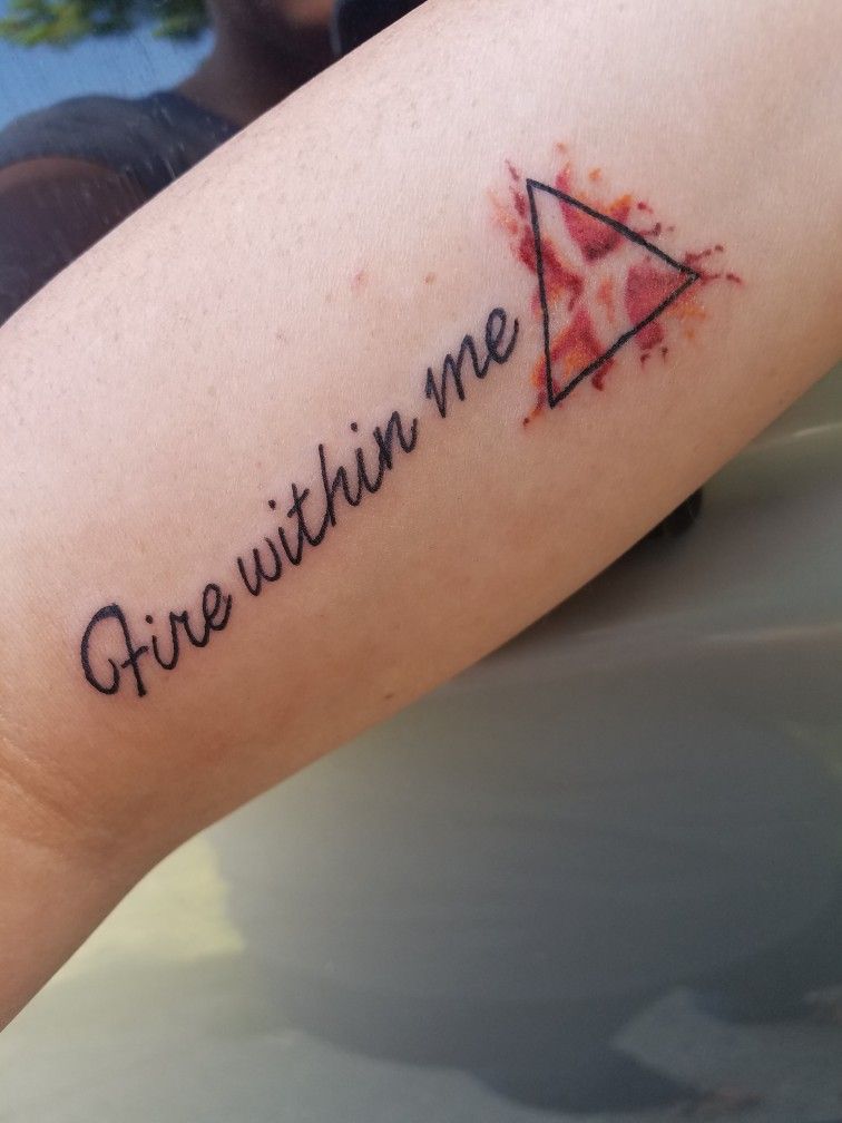 Sagittarius Fire Tattoos