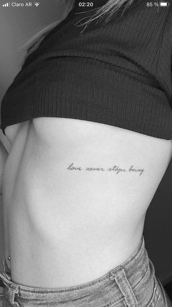 Script Tattoos