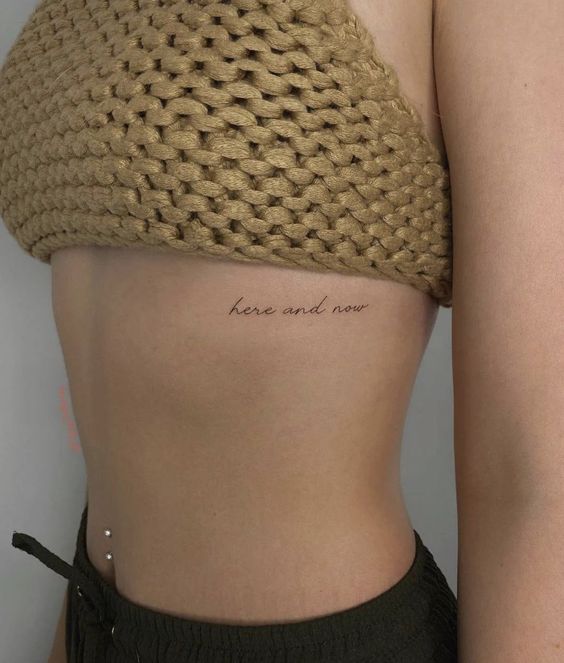 Script Tattoos