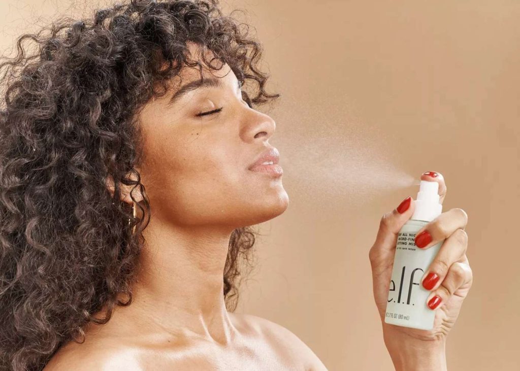 Setting spray