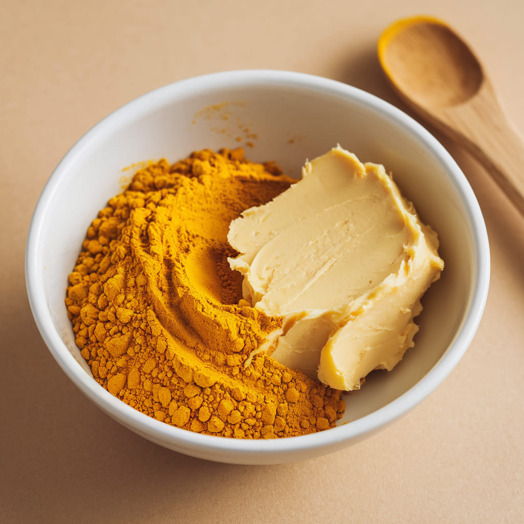 Shea Butter and Turmeric Brightening Face Mask