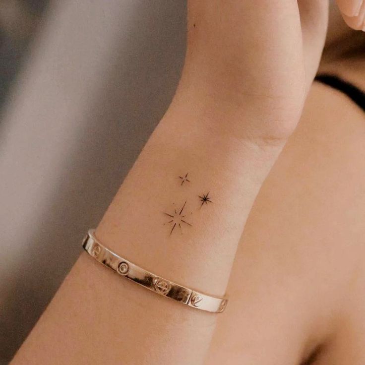 Shining Star Tattoo Designs