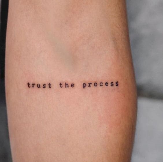 Short Inspirational Quote Tattoo Ideas