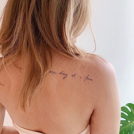 Short Inspirational Quote Tattoo Ideas
