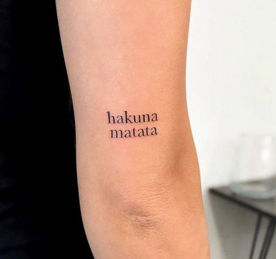 Short Inspirational Quote Tattoo Ideas