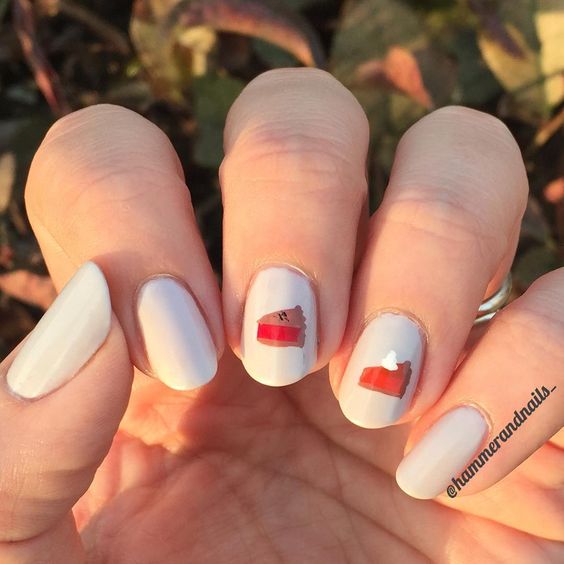 Short Pumpkin Pie Nails2