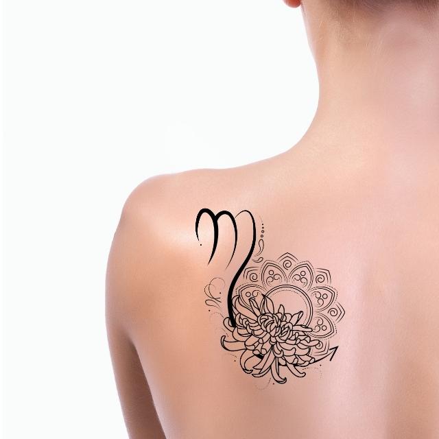 Shoulder Tattoos For Scorpio Female