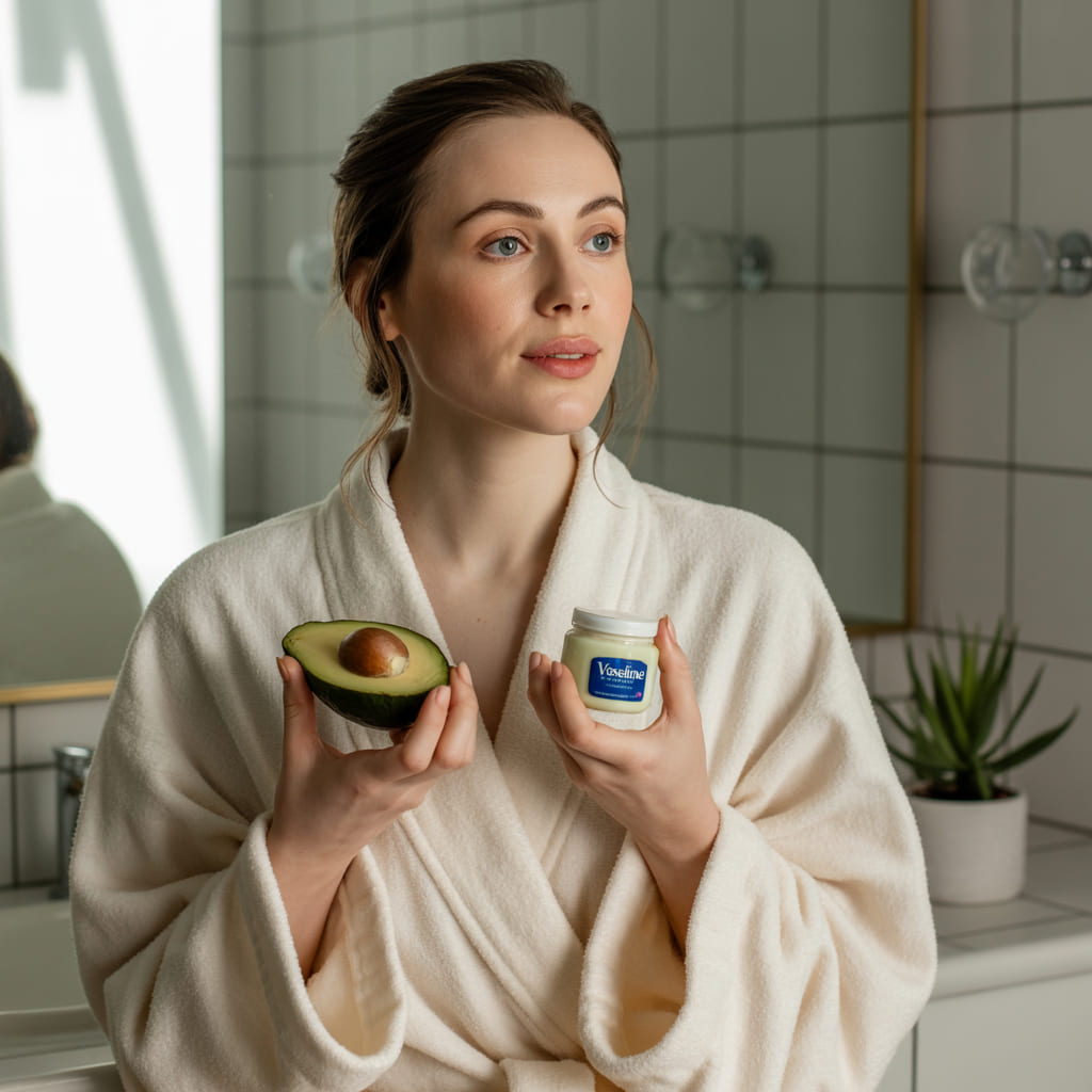 The Benefits Of Mixing Vaseline and Avocado