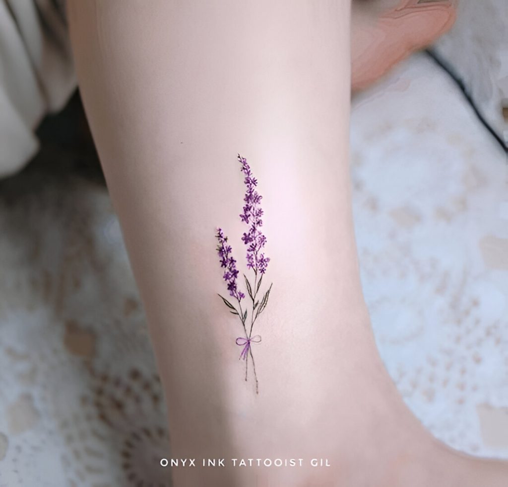 Small Lavender Tattoos
