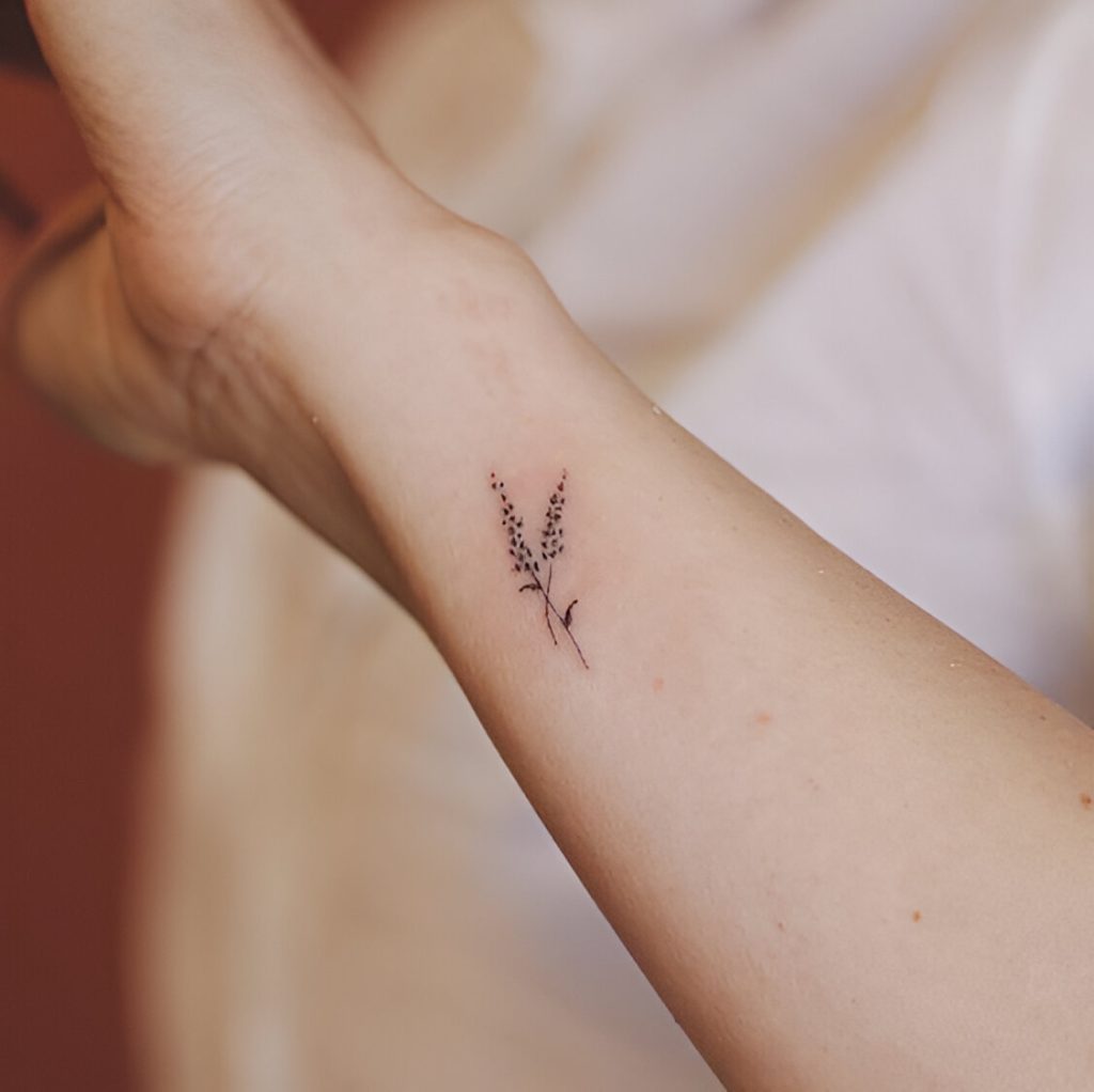 Small Lavender Tattoos